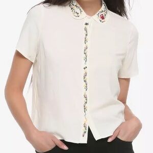 Kiki‘s Delivery Service Embroidered Button Down Shirt